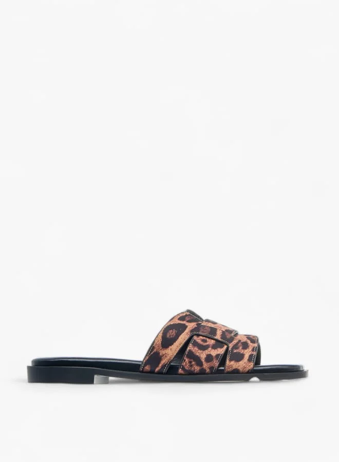 Celeste Womens Solid Slip-On Sandals
