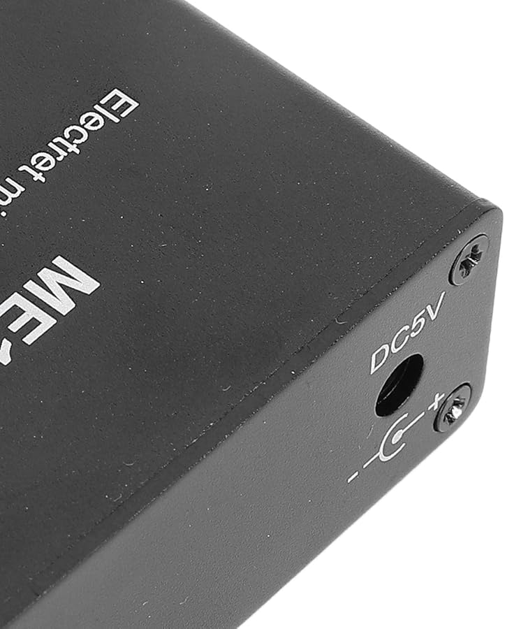 ME1 Aluminum Alloy Portable Electret Microphone Amplifier Adjustable Gain 0 20db - Image 4