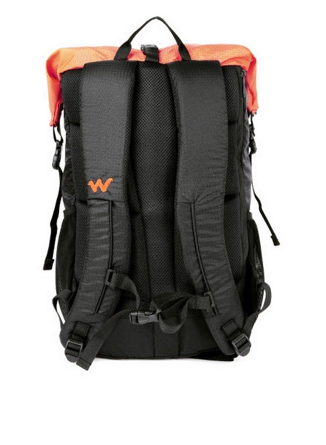 Wildcraft 22.9 Cms Orng_Blk Casual Backpack (11532),Black - Image 3