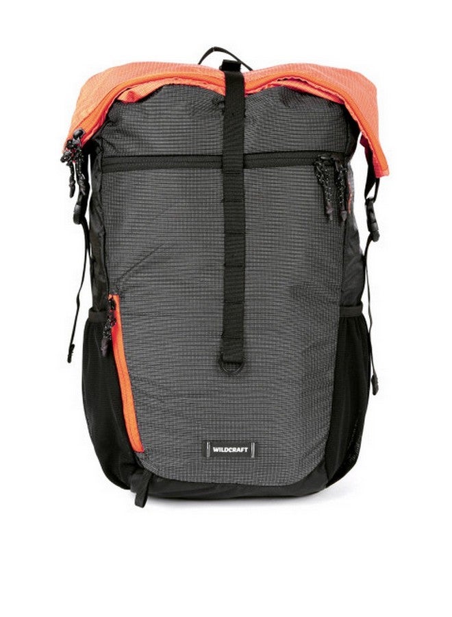 Wildcraft 22.9 Cms Orng_Blk Casual Backpack (11532),Black - Image 1