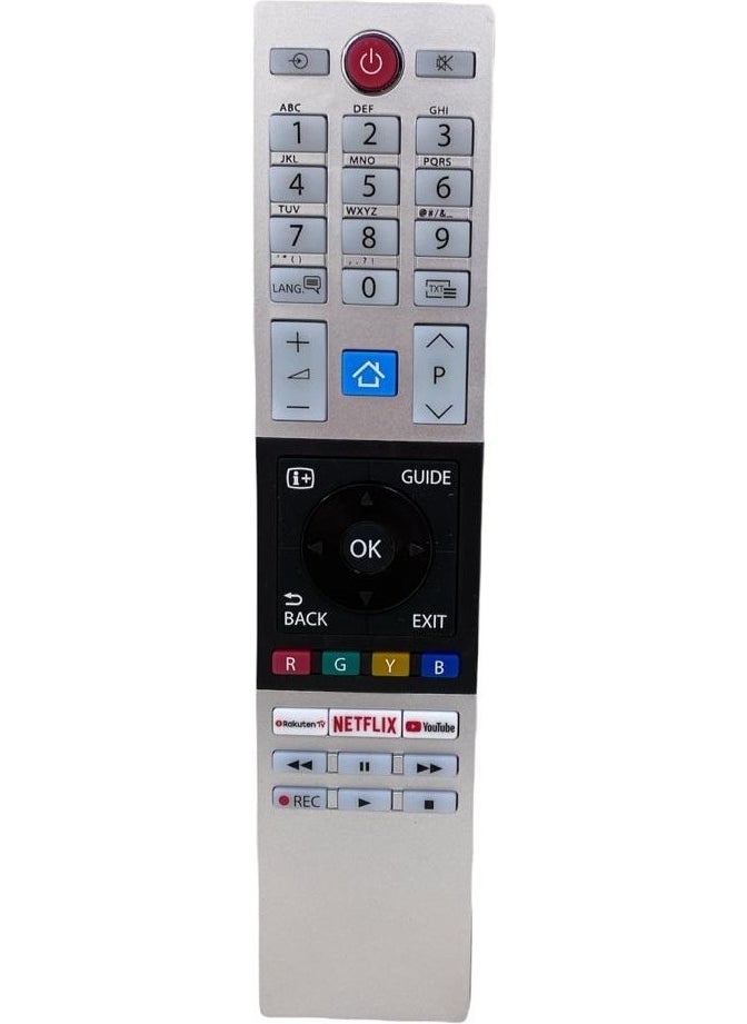 Ncpline Electroon Toshiba CT-8528 LED TV Remote 