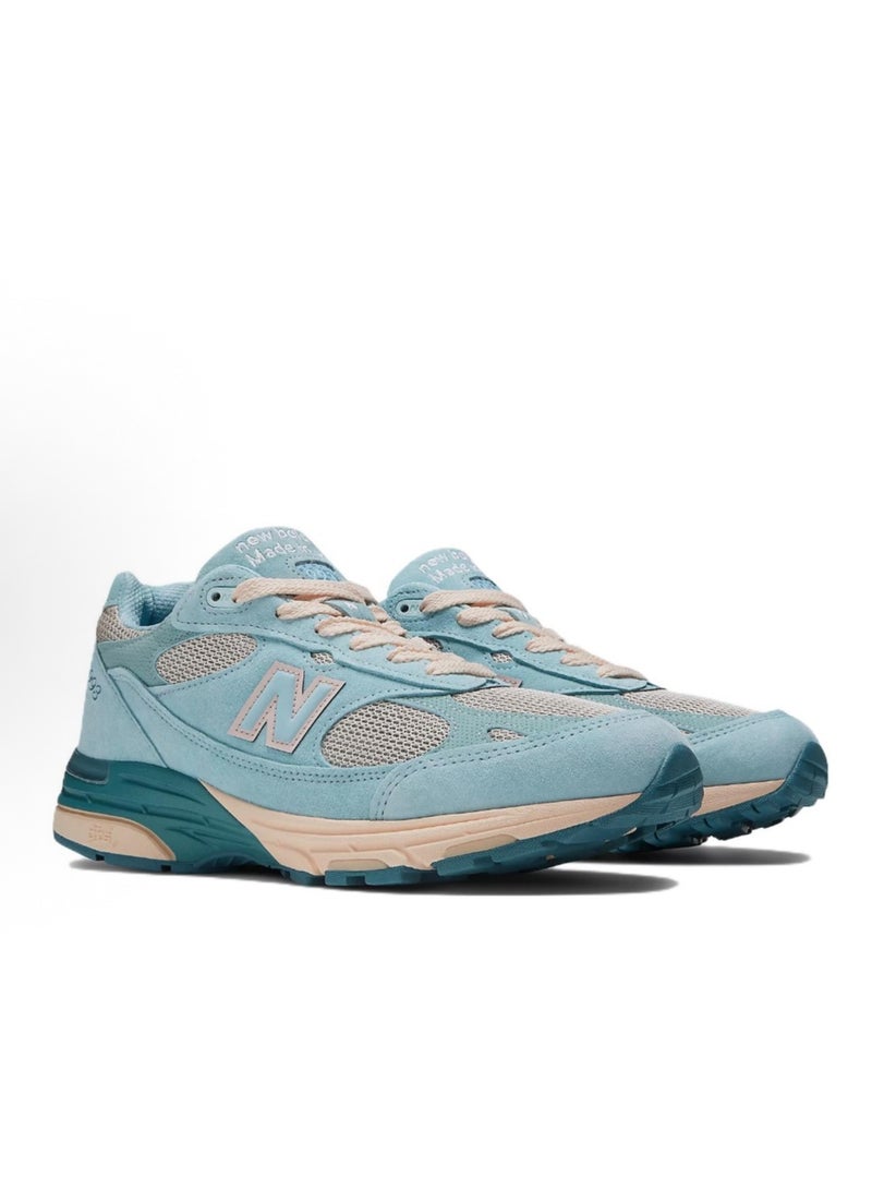 New Balance 993 Casual Colorblock Sneakers Blue For Men/Women/Students  - Image 3