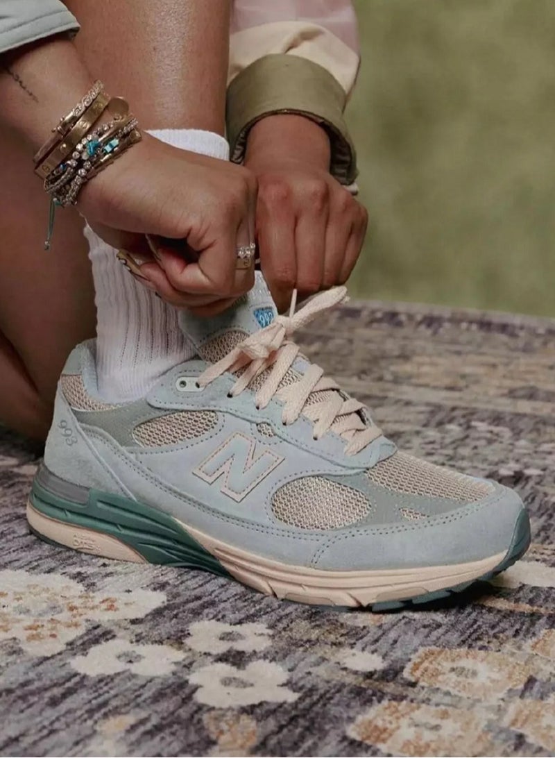 New Balance 993 Casual Colorblock Sneakers Blue For Men/Women/Students  - Image 4