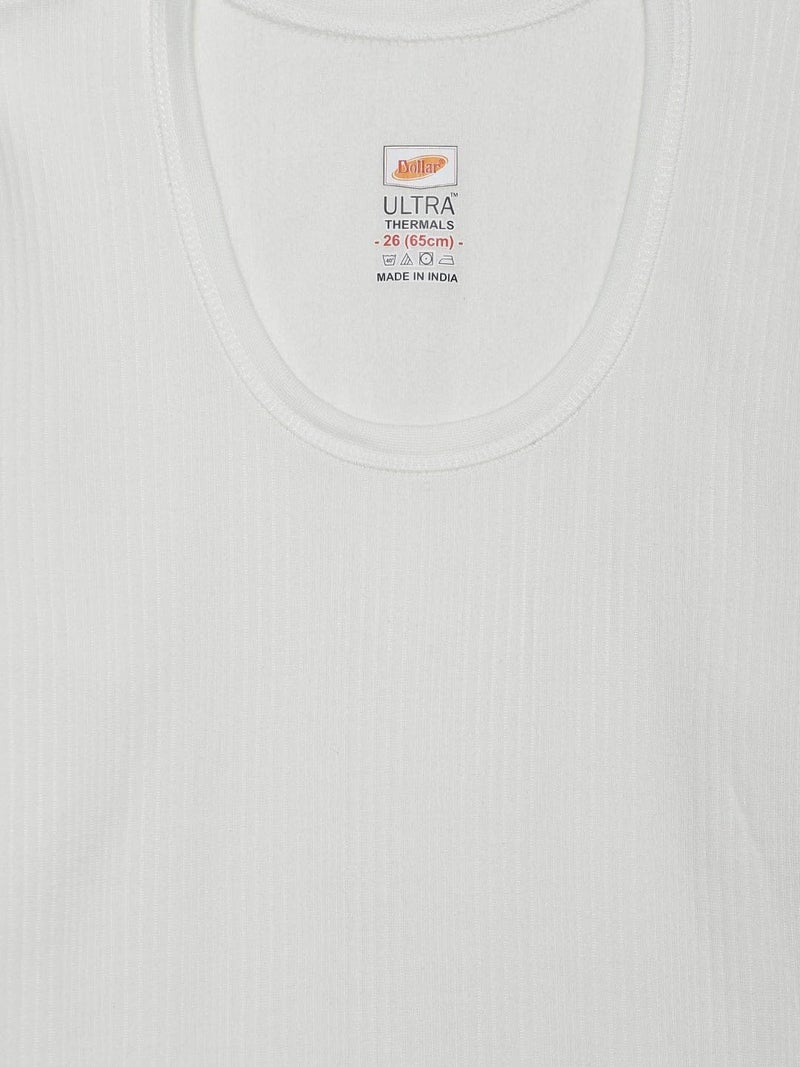 Dollar Ultra Combed Cotton Kids Round Neck Thermal Tops (Boys & Girls) Off White - Image 3