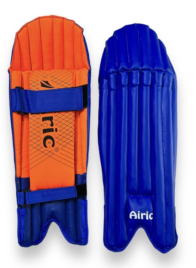 Airic Durable & Stylish Wicket Keeping Leg Guard & Gloves Cricket Kit (Men (15+yrs)) - Image 2