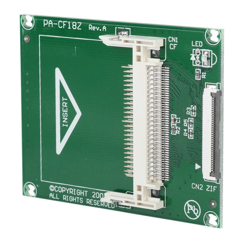 بطاقة محول الفلاش المدمج 50-pin ZIF/CE بديل SSD HDD - دعم وضع DMA القابل للإقلاع للابتوب والنت بوك. - Image 1