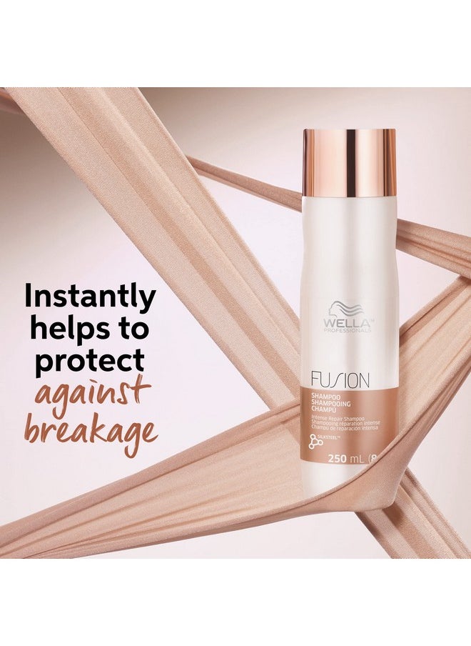 Wella Professionals Wella Professionals Fusion Intense Repair Shampoo For Damaged Hair| Hair Repair| Anti Hair Breakage| 8.4 Fl Oz  - Image 4