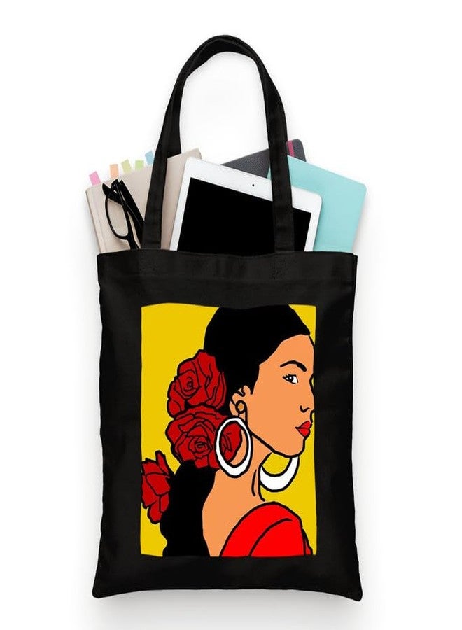 PrintingZone Printed Tote Bag For Women| Classic Canvas Printed Tote Bag for Women - - Image 1