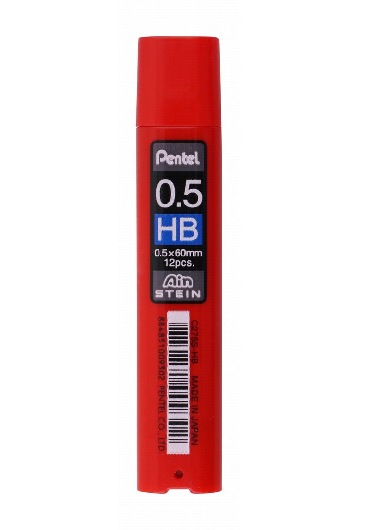 Pentel رصاص قلم رصاص HB 60 قطعة بسماكة 0.5 مم - Image 2