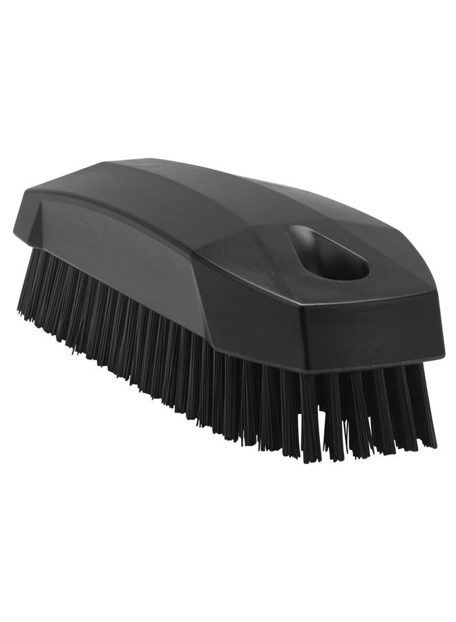 Vikan 64409 Brush,Nail,Stiff,PP/PBT,Black - Image 1