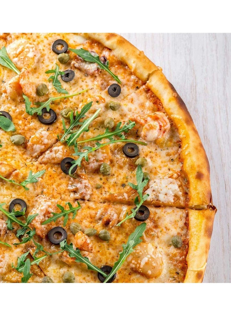 SOLARAE Pizza Pan Baking Tray Non Stick Pizza Crisper Tray for Oven, 32 cm - Image 4