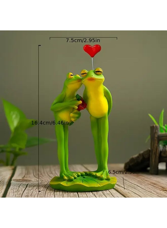 Toilet Frog Resin Figurine Country Style Decor No Power Needed Perfect For Desk TV Stand Living Room And Garden Ideal Gift - Image 5