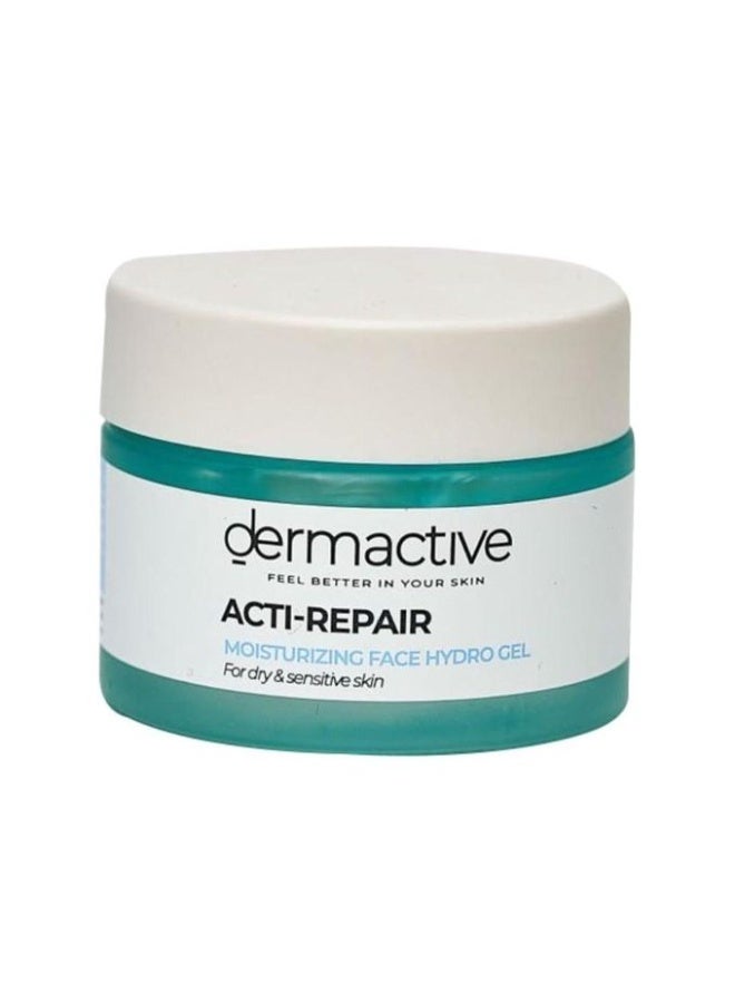 Dermactive Acti Repair Moisturizing Face Hydro Gel For Dry &Sensitive Skin 50Ml - Image 3