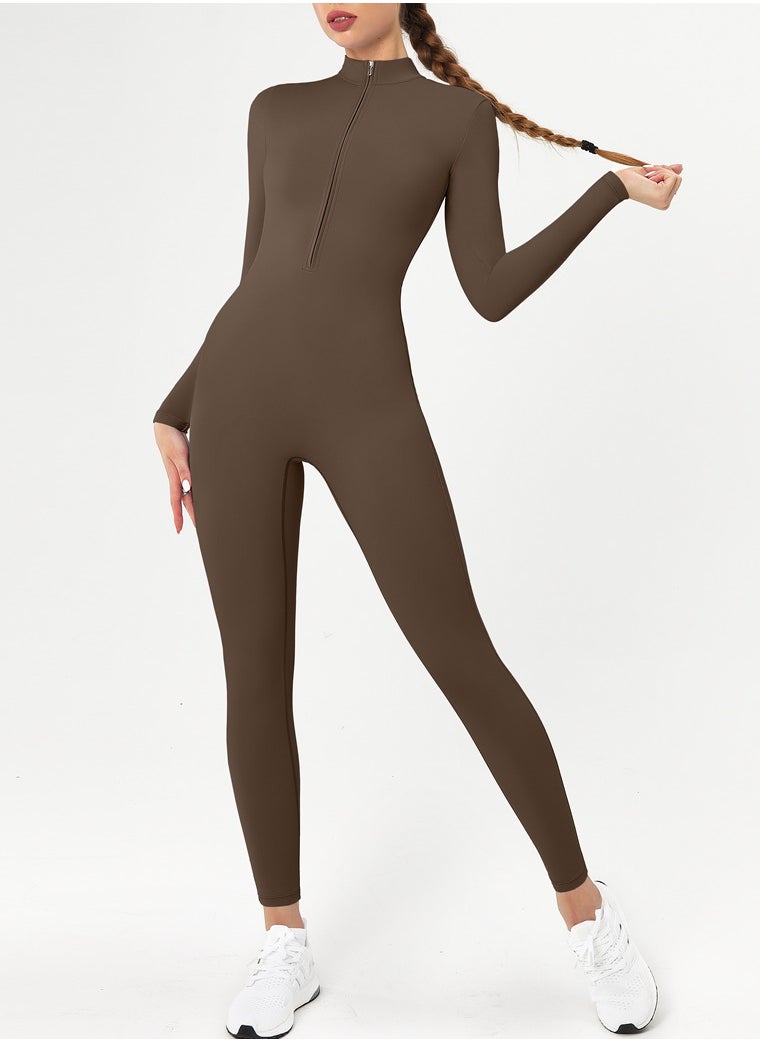 General Zipper Longsleeve Sport Jumpsuits Women  - Image 1