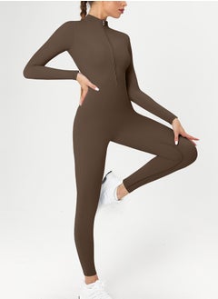 General Zipper Longsleeve Sport Jumpsuits Women  - Image 3