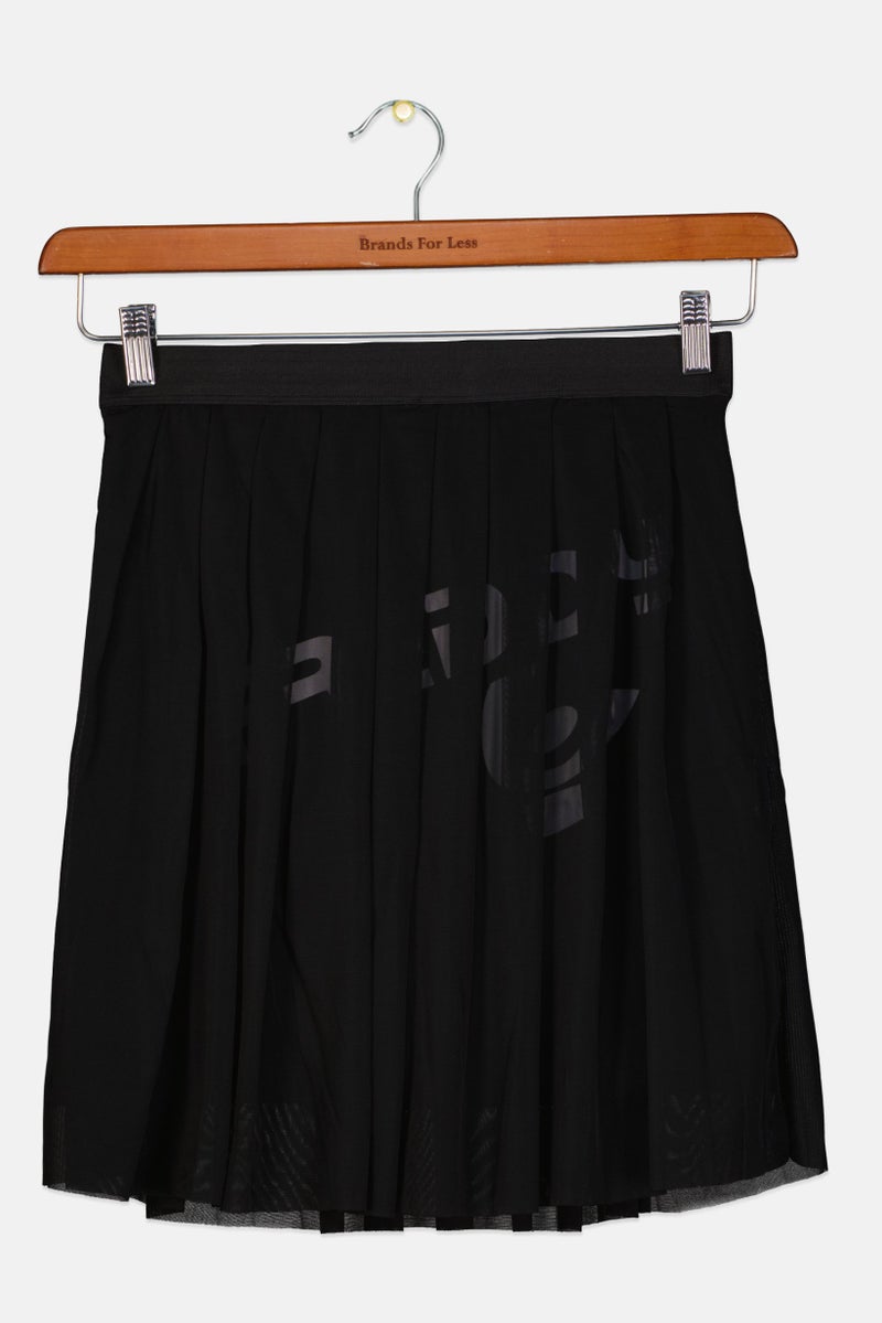 FREDDY Kids Girl Pleated Pull On Skirts, Black  - Image 1