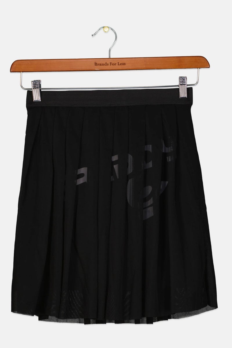FREDDY Kids Girl Pleated Pull On Skirts, Black - Image 2