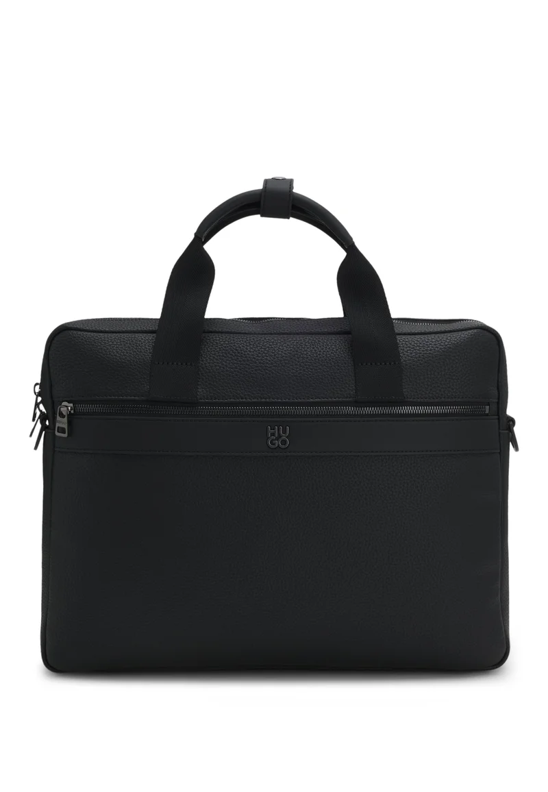 HUGO Document case with stacked logo