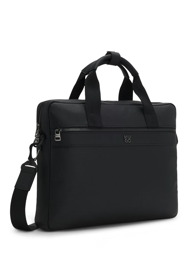 HUGO Document case with stacked logo