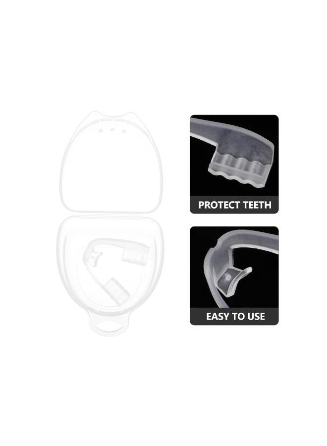 2Pcs Anti Grinding Dental Guard Dental Mouth Guard Stops for Sleeping Nighttime Teeth Anti Grinding (Transparent Color) - Image 1