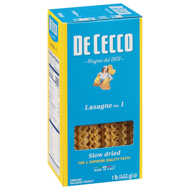 De Cecco Pasta Lasagne 16 Oz