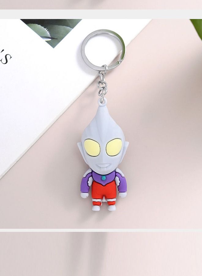 ميدالية مفاتيح كرتونية مميزة اكسسوار مميز سلسلة مفاتيح بتصميم فضائي