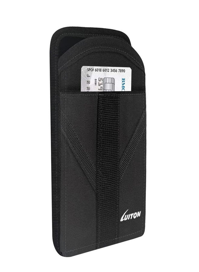 LUITON Zebra TC77 TC70 Scanner Holster Carrying Case Pouch Compatible with Zebra TC75x, TC75, TC70x, TC70, TC72, TC77 Handheld Barcode Touch Mobile Computer,Scanner Case Holder with Metal Clip and Belt Loops - Image 2