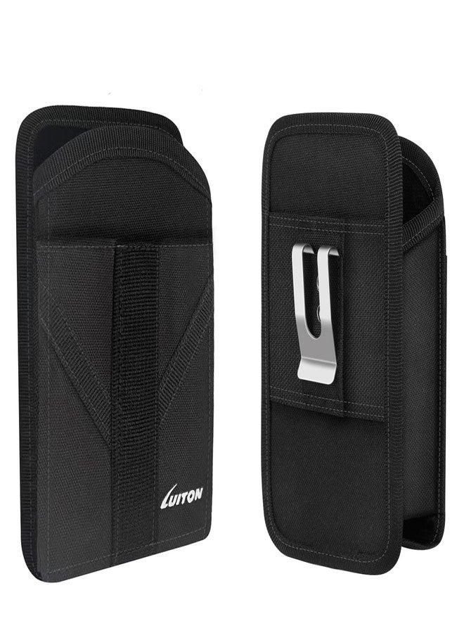 LUITON Zebra TC77 TC70 Scanner Holster Carrying Case Pouch Compatible with Zebra TC75x, TC75, TC70x, TC70, TC72, TC77 Handheld Barcode Touch Mobile Computer,Scanner Case Holder with Metal Clip and Belt Loops - Image 1