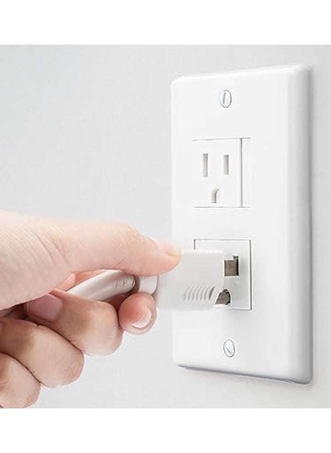 Safety Innovations 6-Pack Safety Innovations Self-closing (2 Screw) Decora Outlet Covers  - Image 5