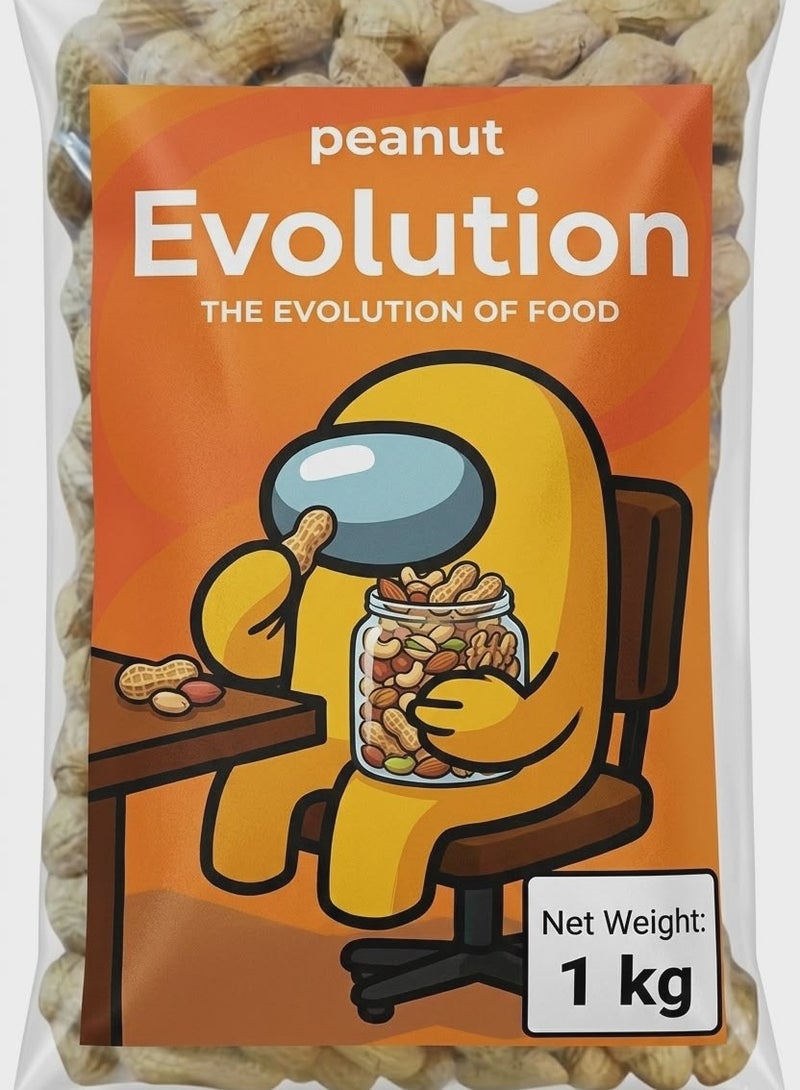 Evolution Roasted Peanuts in Shell - 1 kg - Image 1