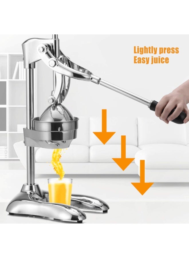 تايجر Professional Manual Citrus Juicer for Fresh Orange Juice, High-Grade Fruit Squeezer Ideal for Restaurants, Cafes, Coffee Shops, and Home Use – Durable, Easy-to-Clean, Heavy-Duty Juicer Machine for Fast, Efficient, and Healthy Juice Preparation - Image 4