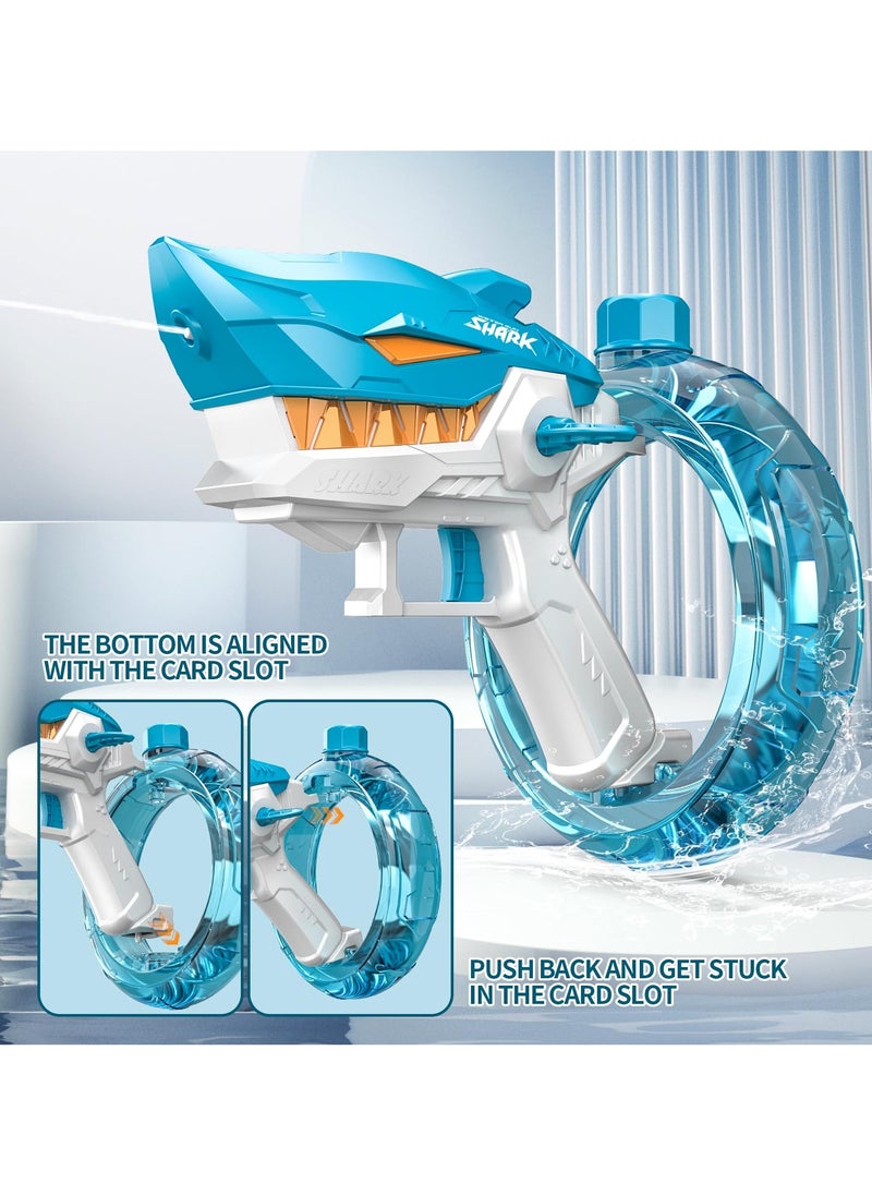 AIYISHI Electric Water Shark Automatic Bursting Water Including Battery Super Flight Distance Large Water Storage Capacity Children And Adults Water Play Toys Beach Swimming Pool Outdoor Toys  - Image 4