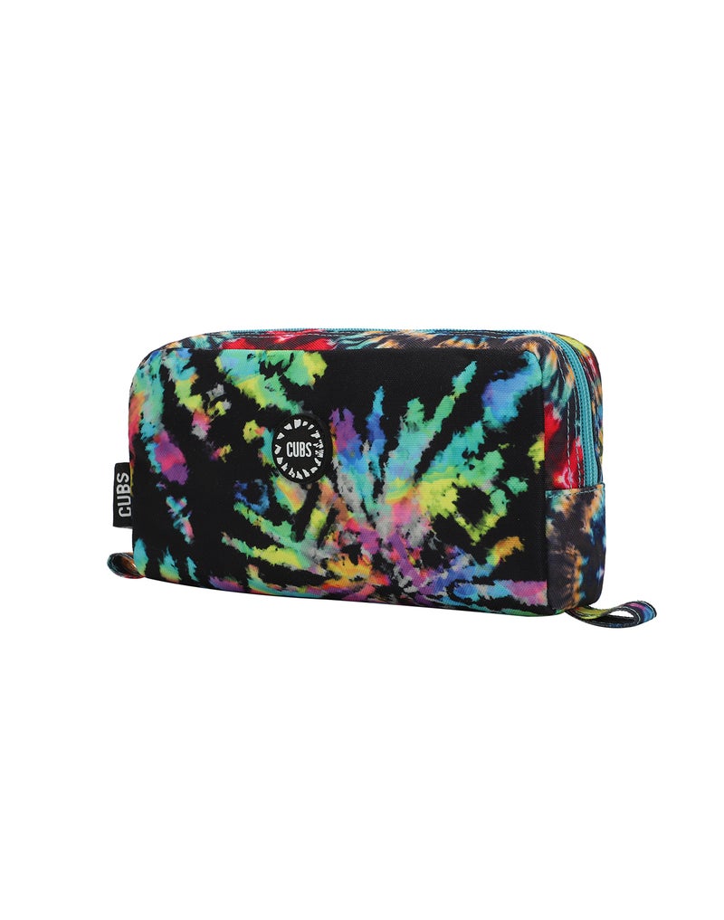 كابز حافظة أقلام مقاومة للماء بطبعة تجريدية مع سحاب إغلاق - Image 2