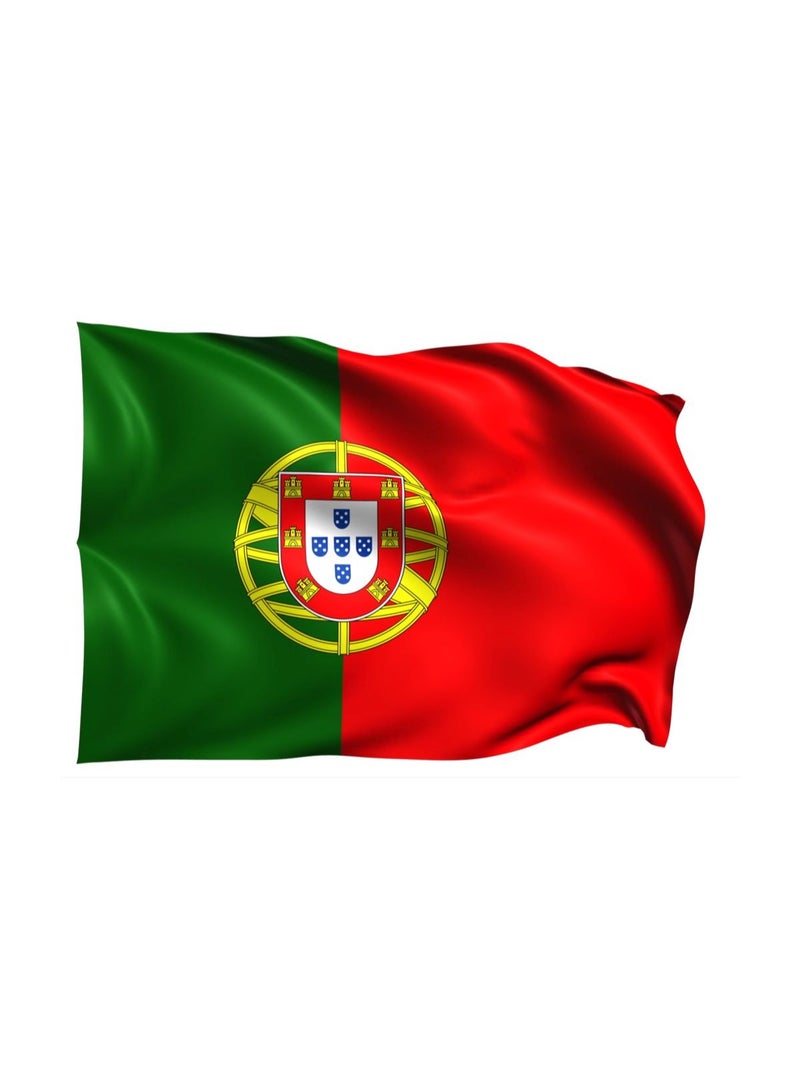 ARS Portugal Flag - Heavy-Duty 210D Satin, Portugal Flag for Outdoor/Indoor, Fade Resistant, Flag Day, And Home-Polyester, Sport Day, FIFA World Cup-Size Available - Image 5
