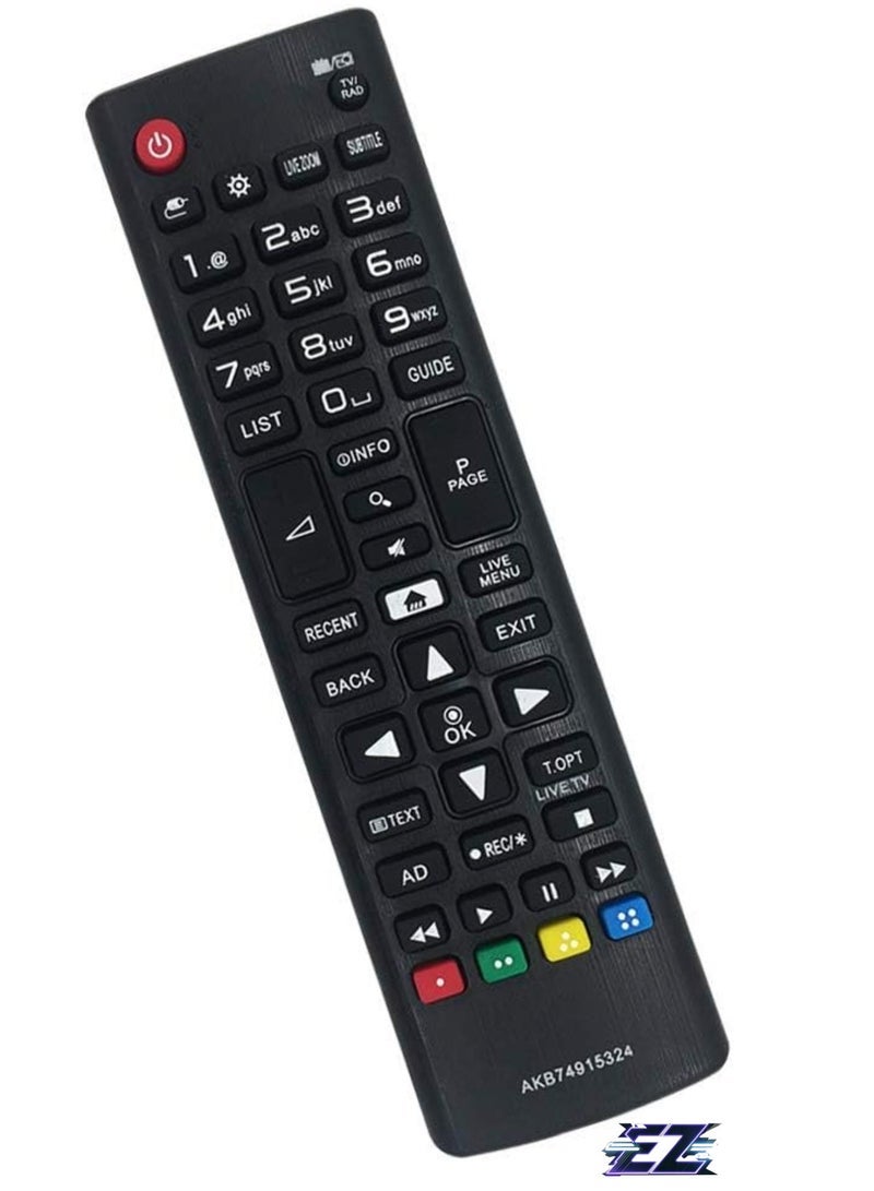 PopZa Replacement LG remote control AKB74915324 for LG Smart TV Remote Control LED LCD Plasma 3D with Battery - Image 2