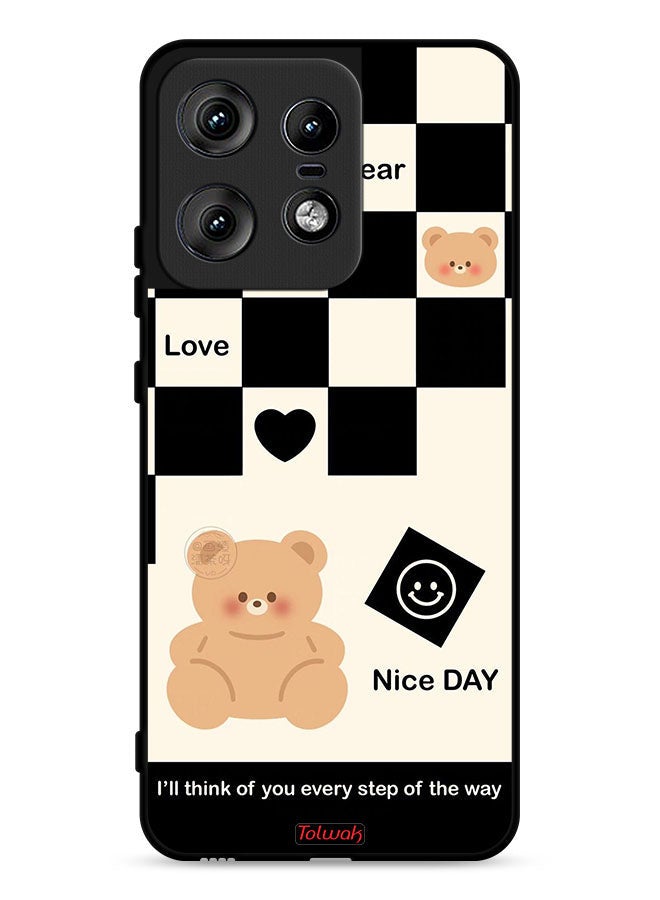 Tolwak Motorola Edge 50 Pro 5G Protective Case Cover I Will Think Of You Every Step Of The Way - Image 1