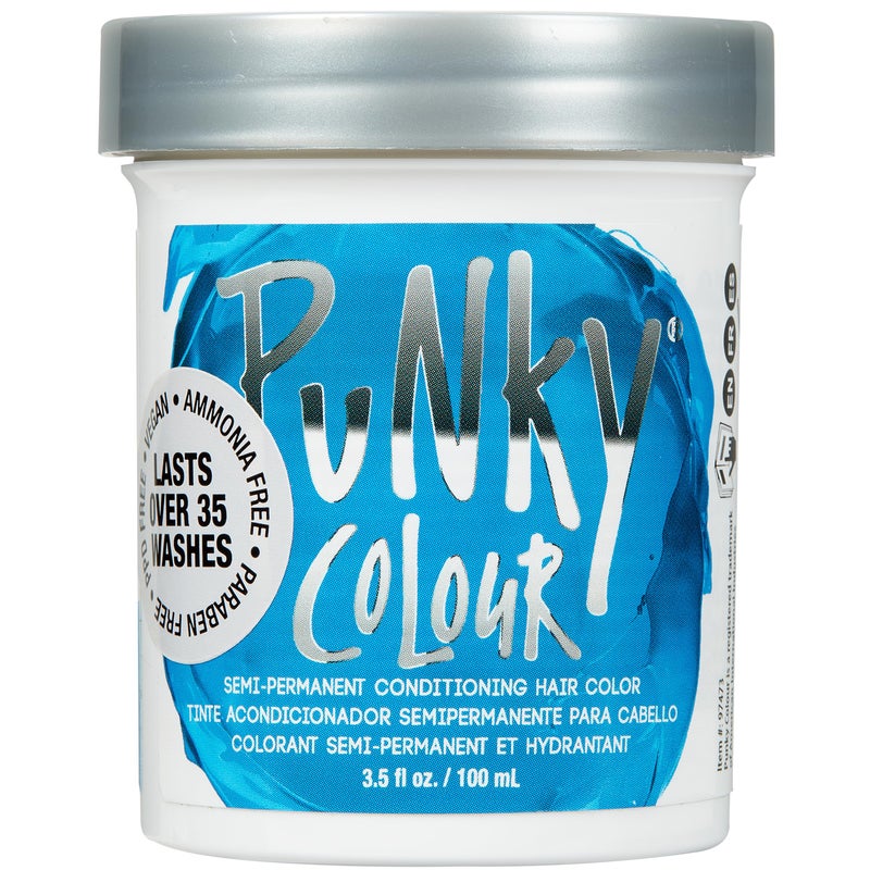 Punky Lagoon Blue Semi Permanent Conditioning Hair Color 35oz