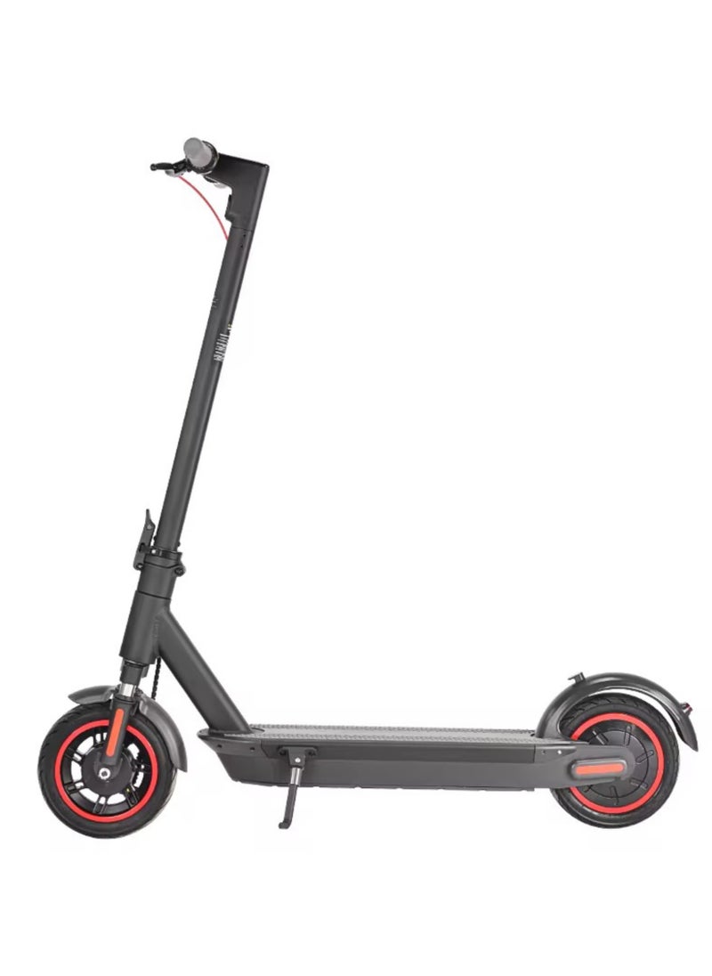 Niyazi Electric Scooter | Economical Electric Scooter with Suspension | electric scooter | Electric Scooter for Adults | Foldable Electric Scooter | 36V Voltage | 250W Motor | Front Lights | Bluetooth Control | 3 Riding Modes | Shock Absorption Suspension | Weight Capacity 120 KG  - Image 1