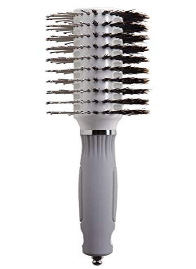Olivia Garden - فرشاة شعر مستديرة مزدوجة من نوع تيربو فنت وشعر خنزير 100% Ciovl-Twinmd (مزدوج متوسط) - Image 1