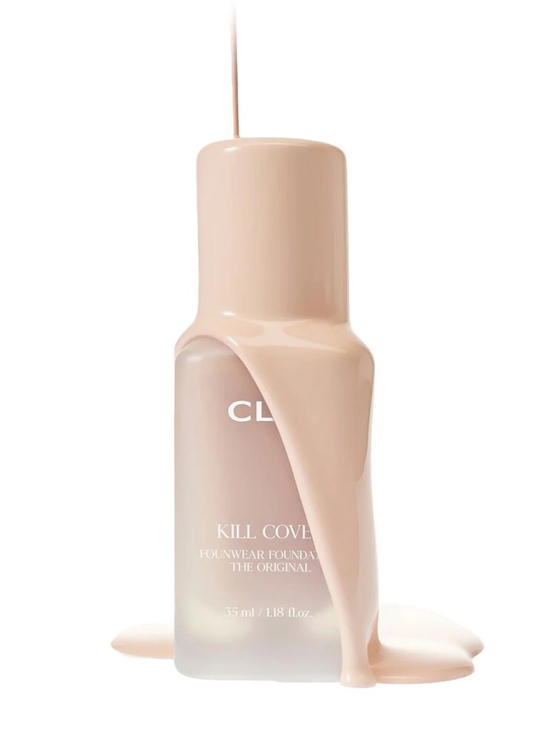 CLIO Kill Cover Founwear Foundation The Original (19N Porcelain) 35ml - Image 2