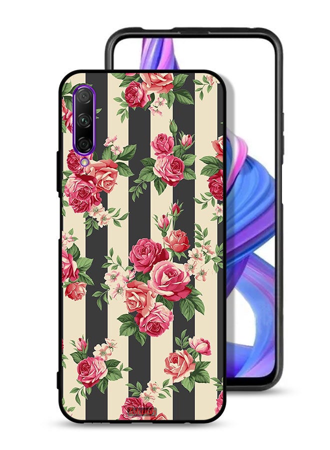 Tolwak Huawei Y9s Protective Case Cover Roses Pattern - Image 1