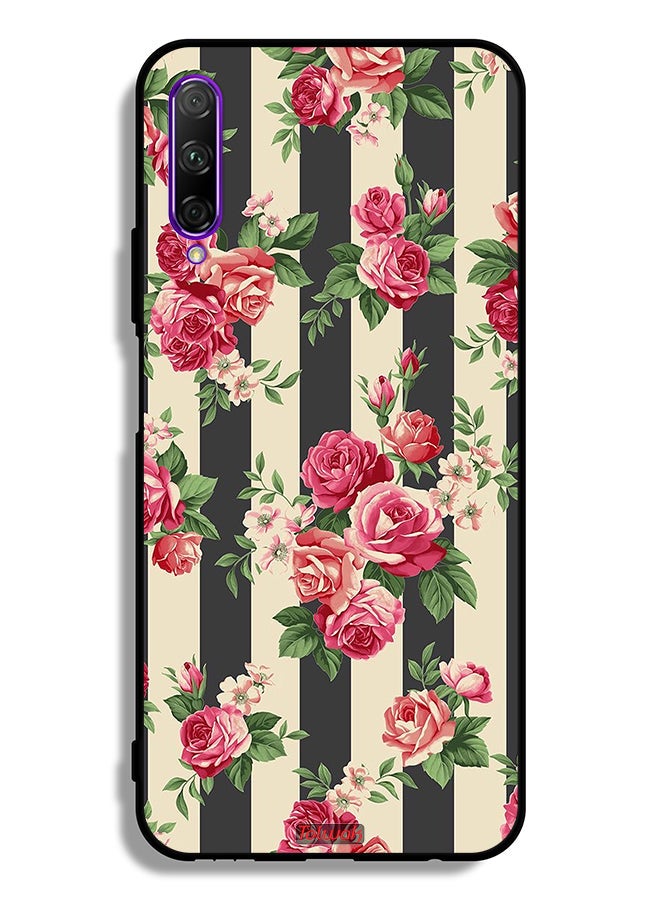 Tolwak Huawei Y9s Protective Case Cover Roses Pattern - Image 2