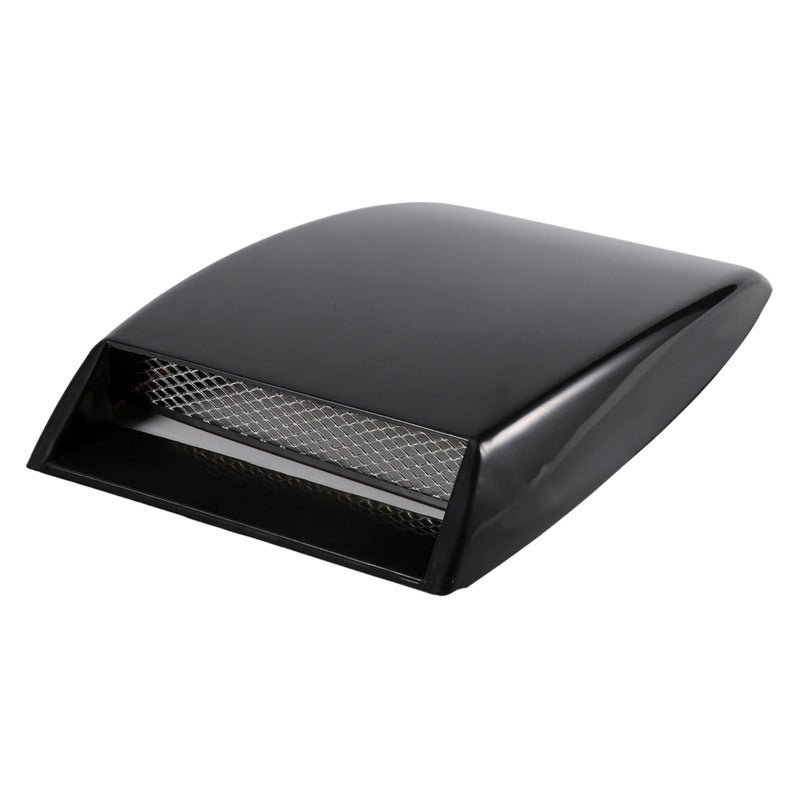 Universal Car Air Scoop Decorative ABS Plastic Hood Vent - Aluminum Grille Mesh Sticker Silver for Most Vehicles - Image 5