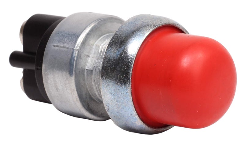 Fastronix Solutions Fastronix Heavy Duty Push Button Momentary Start Switch Red Neoprene Cap - Image 4