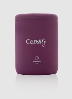 Candlly Amores Candle of Attraction and Presence.Fillid in natural pottery, prepared.Fragrance: Orange, orchid, and freesia flowers Ingredients: Natural soy wax, Sea salt, musk, and amber.Size:300 grams.  - Image 5