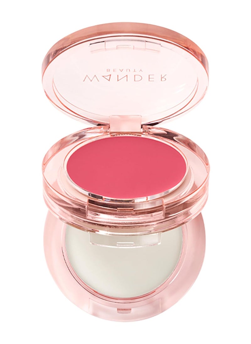 Wander Beauty Wander Beauty Double Date Lip  Cheek  RendezvousSwipe  4in1 Cream Blush  Tint  Blush Moisturizer Balm  Eye Gloss  Multitasking Eye Cheek  Makeup with Green Tea  007 oz 