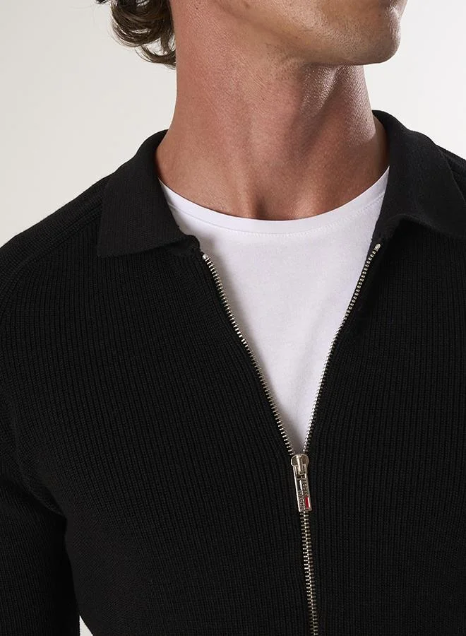 FELIX HARDY  Full Zip Knit Cardigan for Men | Best Price UAE