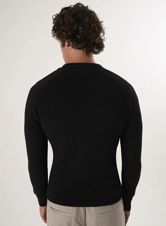 FELIX HARDY  Full Zip Knit Cardigan for Men | Best Price UAE