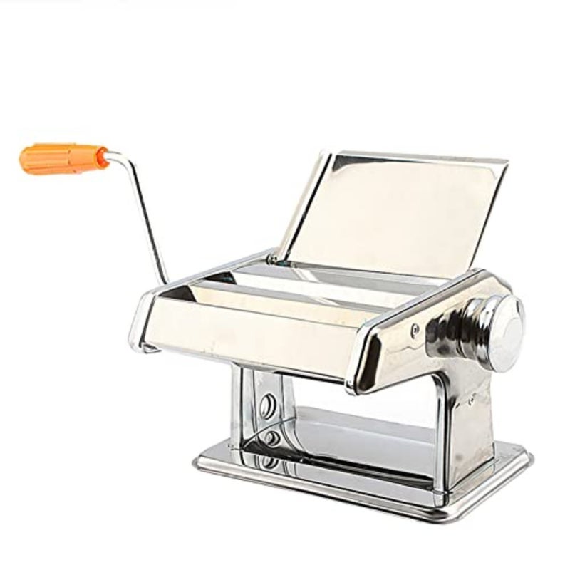 Stainless Steel Pasta Machine, Smooth and Soft Noodle Pressing, Manual Noodle Maker Machine for Home Cooking - Image 2