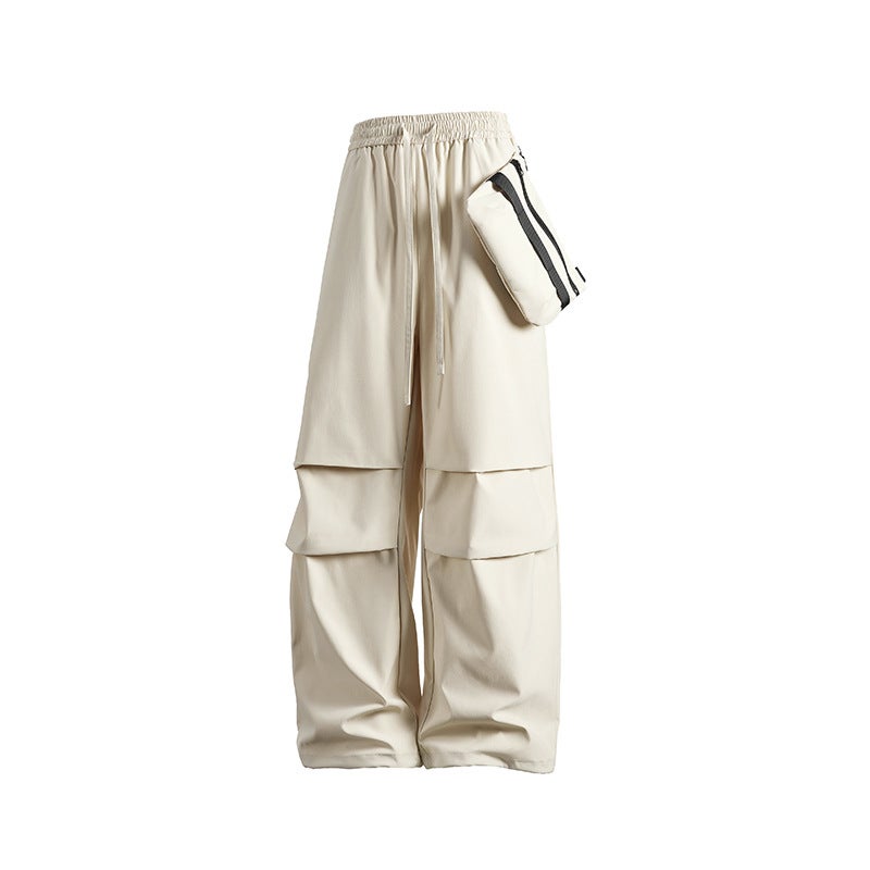 Couple Fashion Parachute Pants, Men'S And Women'S Autumn New Outdoor Windproof And Waterproof Loose Casual Straight Pants - Image 1
